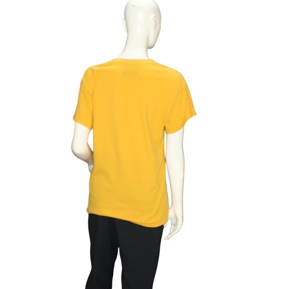 Naruto Shippuden Men's Md Yellow Graphic T-Shirt – Flaws - Small Holes - Picture 2 of 11